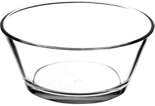 Pasabahce City Cucina Ensaladera Alrededor Vidrio Transparente 6 Pieza(s) | Cuencos Ensaladera, para Cereales, Vidrio, Transparente para Servir Paquete de 6 Unidades |