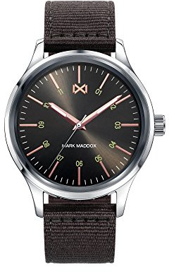 Mark Maddox HerrenArmbanduhr Analog Quarz Nylon HC7101-57