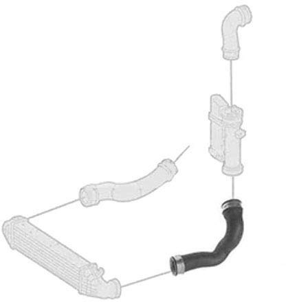 Borg & Beck BTH1331 Turbo Hose To Fit Merc 211 E200 Komp 1 8 02-09