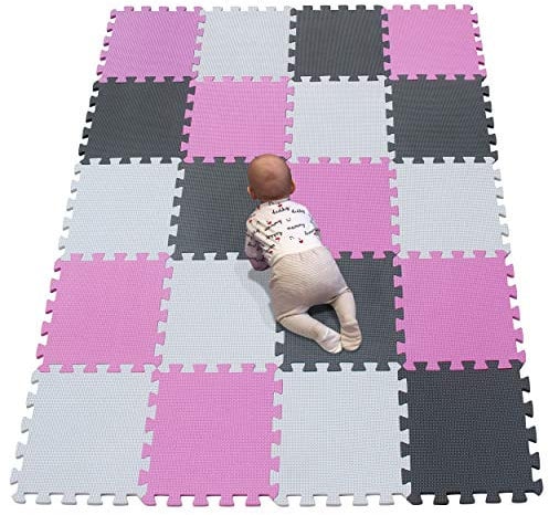 YIMINYUER® 20 Teilige (30cm×30cm×1cm Einzelstück), Puzzlematten Baby, Puzzlematte Spielmatte, Babys Puzzle Matten, Kinder Spielmatten R01R03R12G301020