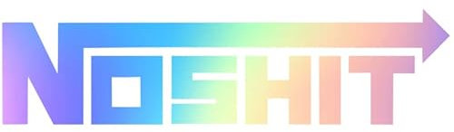 Decus Shop NOSHIT NOS L 0108 (Oil Slick Hologramm) // Sticker OEM JDM Style Aufkleber