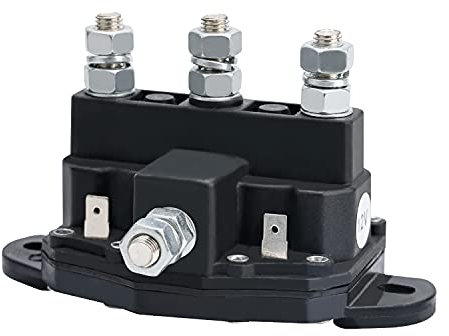 MaySpare Winch Motor Reversing Solenoid Switch Intermittent Duty Trombetta 214-1231-A11 6 Terminal 12VDC