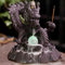 Cascade De Brûleur D'encens De Qualité Supérieure à Reflux,Lumières à Del Innovantes en Céramique,Fontaine à Fumée De Dragon Porte-Bonheur en Forme De Dragon pour La Décoration De Bureau à Domicile