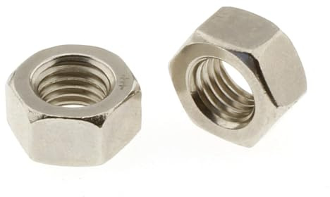 10x 1/4-20 UNC Sechskantmutter Edelstahl A2