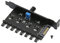 ASHATA PC-Lüfternabe, 8-Kanal-Knopf-Lüfterdrehzahlregler für CPU-Gehäuse, HDD, für CPU-Gehäuse, Festplatte, VGA-PWM-Lüfter, PCI-Halterung, 12-V-Lüftersteuerung, SATA-Knopf, Lüfterdrehzahlregler