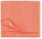 Linen & Cotton Tischdecke Stoff Tischtuch Tischwäsche Hygge -100% Leinen, Coral Rosa (140 x 100 cm) Mitteldecke Klein Quadratisch für Home Küche Couchtisch Tuch Dekoration Cafe