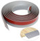 Carpet Edge Strip Self Adhesive Floor Transition Strips PVC Door Threshold Strips Carpet Door Strips Edging Strip for Carpet Threshold Transition Height below 5mm (3m, Grey)