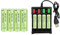ZYGY 8PCS 1.2V 700mAh Ni-Cd AAA Battery with USB Charger Suitable for Wireless Microphone, Electric toy, RC Mouse, Calculator, Shaver, Keyboard, Household Appliances, Solar Light Rechargeable Battery