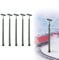 5er Pack Modelleisenbahn Beleuchtung Gitter Mastbeleuchtung Spurlehre H0 Beleuchtung Layout Modellbau Dekoration