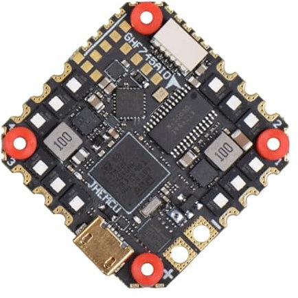 FYOBOT GHF745AIO MPU6000 F745 Flight Controller BLHELI32 G071 4in1 ESC 25,5X25,5mm 3-6S für FPV Freestyle Drohnen (40A)