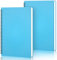 Yarotm Notizbuch A4 Kariert - 2 Stück Notizblock Spiralbindung 21x29.2cm - 100g/m² Kariert 5x5mm Notizbücher Tagebuch A4-120 Seiten Spiralblock Notebook Schule Reisen, Himmelblau