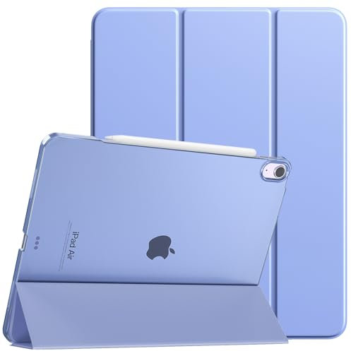 TiMOVO Case for iPad Air 13 Inch (M3/M2-2025/2024), Slim Stand Cover for iPad Air 13-inch, Support Touch ID, Auto Wake/Sleep Smart Shell with Translucent Back, Lavender Purple