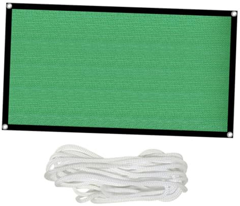 Yardenfun Schattennetz Sonnenschutzplanen Tragbares Schutznetz Outdoor-blocknetz Anti-sonnenschutznetz Outdoor-sonnenschutznetz Grüne Pflanzen Garten Schatten Netzplane Green Polypropylen