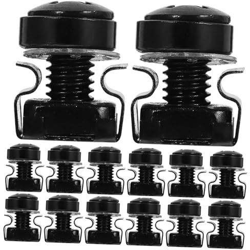 M6 Käfigmutter 16mm 50 Stück Kohlenstoffstahl für Serverracks