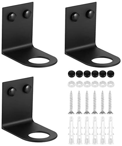 Packool Soap Bottle Dispenser Holder, Shampoo Bottle Bracket Wall Mounted, Bathroom Accessories, Shelf for Shampoo and Shower Gel, Kitchen Shelf