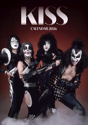 Heavy Metal Wandkalender 2026, A3 29,7 x 42 cm, 12 Monatsfotos, Wirobound, vollfarbig