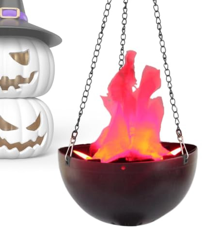 Faux Feu De Camp Lampe Décorative Électronique | Décorations LED Faux Feu De Camp Pour Halloween Pour Jardin Extérieur Cour Balcon Foyer Maison Hantée Chambre