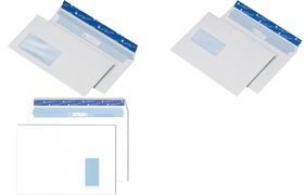 Briefumschläge Cygnus Excellence FSC, 114x229mm, Fenster links, 45x90, HK, 500 Stück