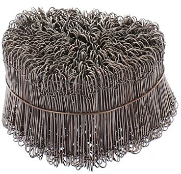 Betonbindedraht Drilldraht einfach 1000 Stück Bund 80 x 1,1 mm Betondraht Drillbinder