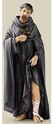 Joseph's Studio St. Saint Peregrine Statue Schutzpatron des Krebses Beschützer handbemalt christlich 15,2 cm