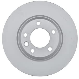 Bosch BD1116 Brake Disc - 350 mm Vented High-Carbon Disc - Front Axle - ECE-R90 Certified - Great Cooling and Noise Suppression, Advanced Corrosion protected - 1 Single Disc