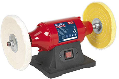 Sealey Bb2002 Bench Mounting Buffer/Polisher 200Mm 550W/230V