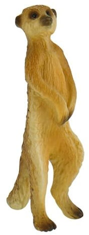 Bullyland 64453 - Spielfigur Erdmännchen, ca. 5,7 cm große Tierfigur, detailgetreu, PVC-frei, ideal als kleines Geschenk für Kinder ab 3 Jahren