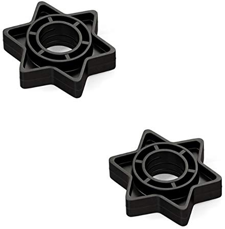 1ne Fitness Dumbbell Bar Spinlock Collars Pair 1 Standard - Vinyl