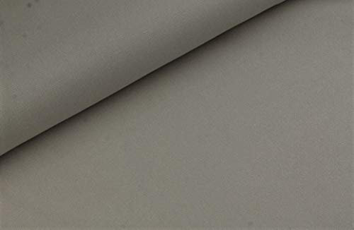 Canvas SUSI -uni/einfarbig - Meterware - Ökotex - 0,25 m- 360g/m Webware - Baumwollstoff (Taupe)