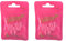 LSTYLE Premium Lippoint - Pink - 60 Count - Regular Length - Soft Tip Points - 2BA Thread