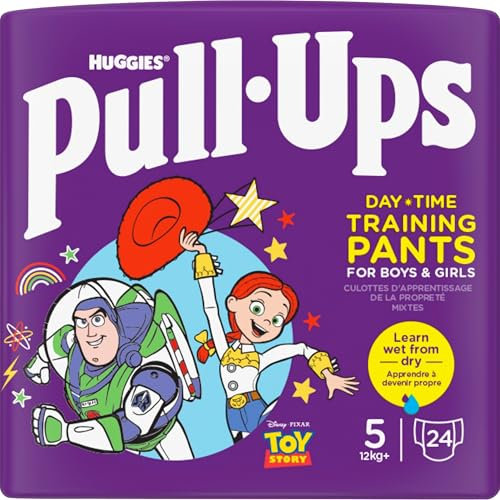 Huggies Klimmzüge, Explorers Klimmzüge für Jungen – 1,5–3 Jahre, Größe 5–6 Windeln (48 Hosen) – Flex and Protect – Windelhose – lustige Designs