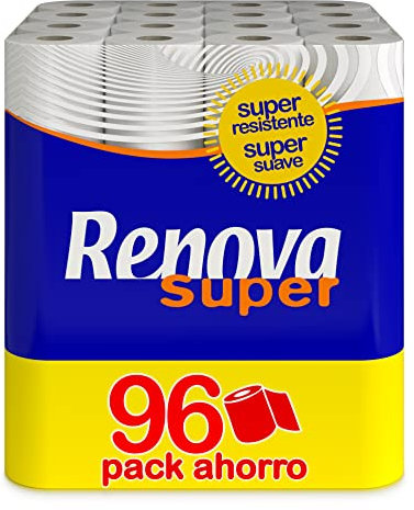 Renova Super Toilettenpapier, 96 Rollen