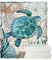 chaqlin Sea Turtle Überwurfdecke, weiche Ozean-Tier-Druck, Flanell-Decken für Damen, Büro, Sofa, Stuhl, Bettwäsche, Couch, Sofa, Haustierdecken für Outdoor-Camping, 140 x 180 cm