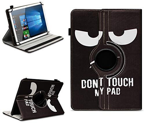 NAmobile Tablet Schutzhülle kompatibel mit Bufo TP1040 TP1036 MB1001 aus Kunstleder Hülle Tasche Standfunktion 360° Drehbar Schutz Cover Universal Case, Farben:Motiv 5