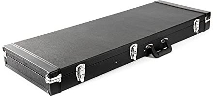 MUSIC STORE, E-Gitarrenkoffer, Electric Guitar Case Eco Black, mit Plüsch und Zubehörfach