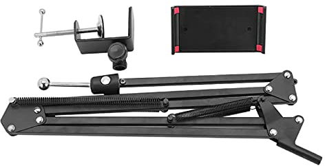 Shoze Tablet Halterung Handy Halter im Bett Tablet Halterung mit Schwanenhals Flexible Metall langem Arm Halter