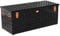 Alubox STRONG - BLACK EDITION ABX-R312-B Aluminium Transportkiste aus 3mm Riffelblech 312 Liter in schwarz