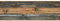 Frise papier peint à motif noir, marron et gris | Frise tapisserie imitation bois pour salon | Frise murale trompe l'oeil effet bois