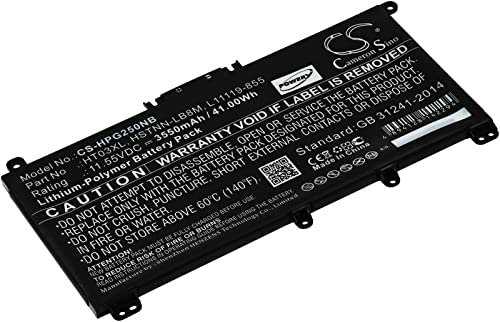 Batterie Li-ion pour ordinateur portable HP 15-DB0020NG 11,55 V