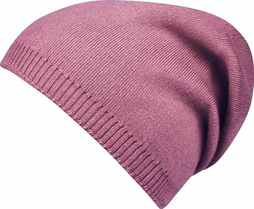 Capelli New York Damen Beanie mit Raffung - Old Rose