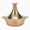 6 Tailles Marocain Tagine Marmite Batterie De Cuisine Pour Tajine Avec Couvercle Fermé Couvercle Fermé Ragoût Casserole Mijoteuse Pour Table De Cuisson À Induction Cuisinière À Gaz,D'or,30cm