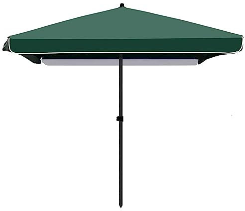 Parasol Pliable Portable, 1,8 Mx 2 M, Parasol De Jardin Extérieur 2 Mx 2 M, Hauteur Réglable, Parasol De Piscine Market Patio, Parasol Rectangulaire De Protection Solaire, Bleu(Green,2mx2m/6.5ftx6.5ft