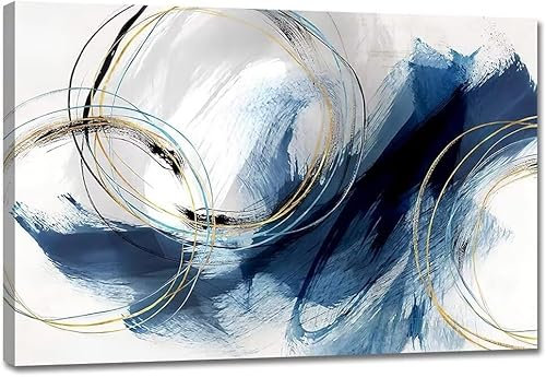 Blau Abstrakt Diamond Painting Erwachsene Groß XXL 60x180cm, DIY 5D Diamant Painting Bilder kinder Malen Nach Zahlen Set, Diamond Art Full Diamant Malerei Kunst Basteln für Home Wand Dekor G-87