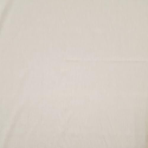 Stoff Meterware Baumwolle Batist beige 0,5 m leicht Voile Gardinenstoff Betthimmel Baumwollstoff leicht transparent
