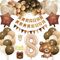 8. Geburtstagsdeko Junge Mädchen, Kindergeburtstag Deko mit Bär Luftballon, 8 Jahre Geburtstag Bär Deko, Happy Birthday Banner, Folienballon 8, Cake Topper, Partydeko für 8 Jahre Junge