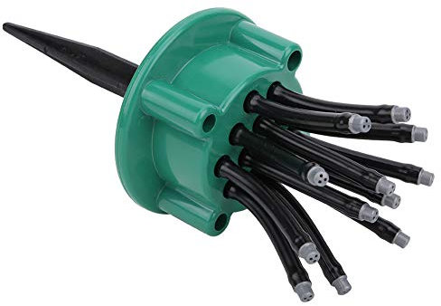 12 Flexible Nudelform-Sprühgeräte, Sprinkler, Mehrkopfsprinkler, Flexibles Rohr-Bewässerungssystem für die Landwirtschaft für Gartenblumenbeete