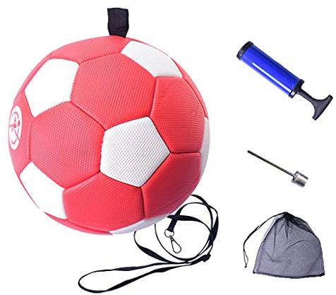 Kalttoy Pour le football intelligent avec pour le jonglage, le contrôle des pieds, la pratique des coups de pied, cordon réglable, équipement de football en plein air