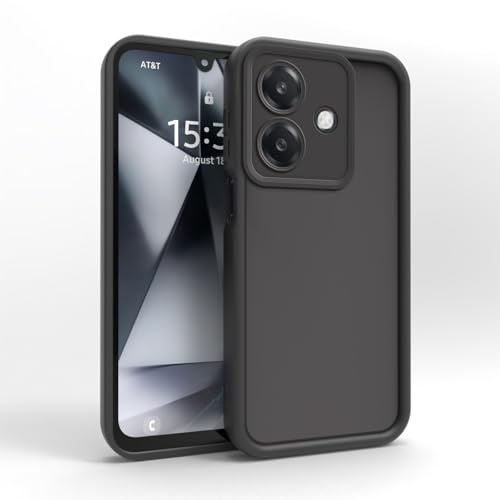 PanXCase Cover Silicone per Oppo A40 4G | Custodia Morbida e Leggera, Protezione Camera, Antiurto, Antigraffio, Retro Concavo Ergonomico, Black