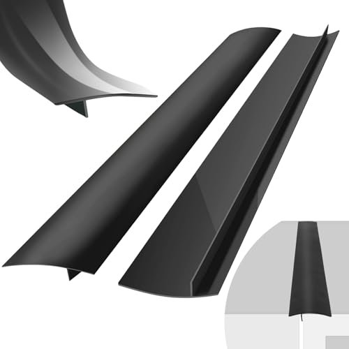 Lot de 2 couvre-joints flexibles pour cuisinière