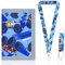 witeup Portefeuille pour enfants, garçons, filles, caricature de voiture, porte-monnaie pour adolescents, porte-monnaie triple pour la rentrée scolaire, cadeau d'anniversaire, bleu, bleu, Standard